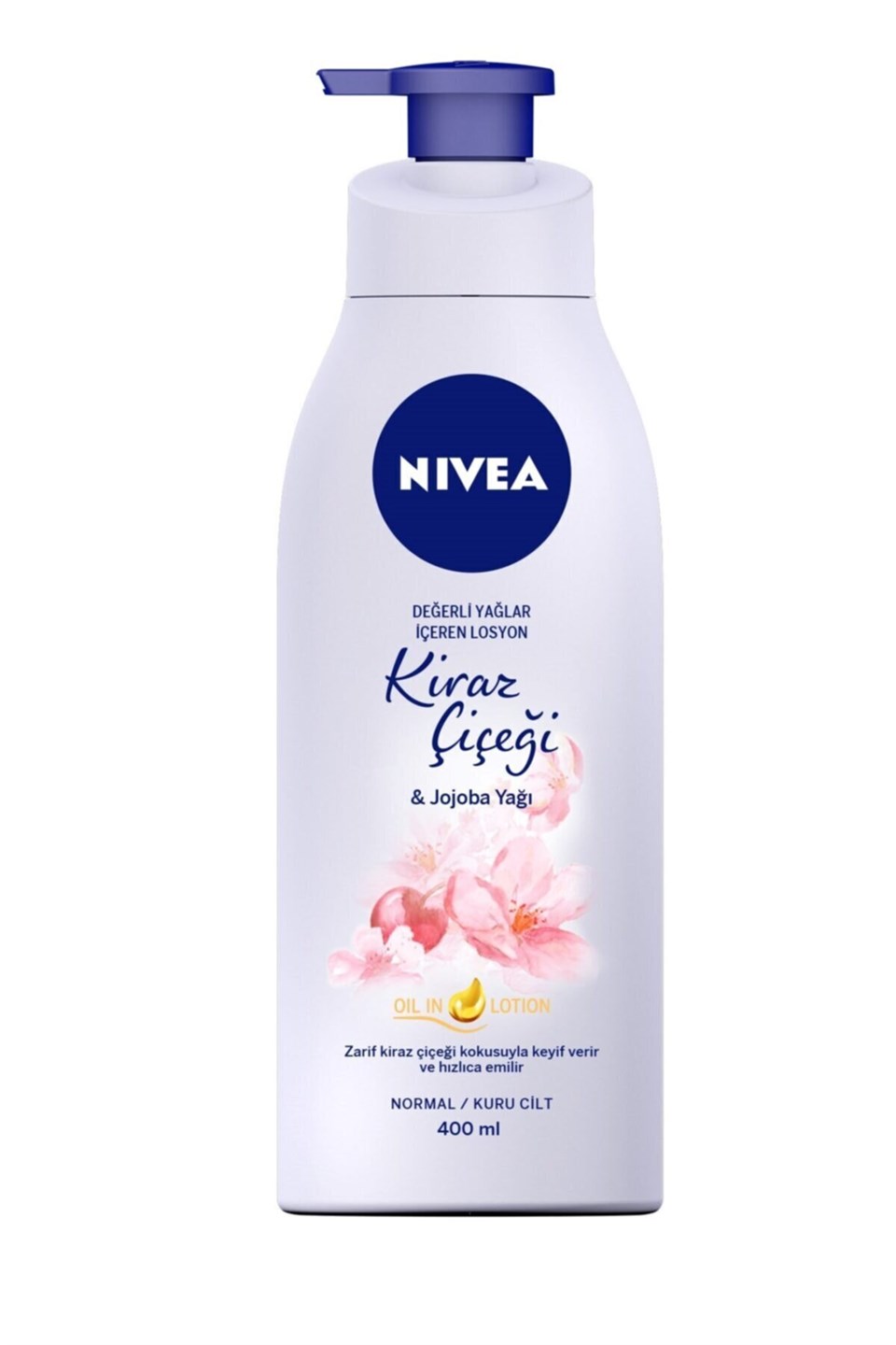 Nivea Body Losyon Kiraz & Jojoba Yağı 400 ml