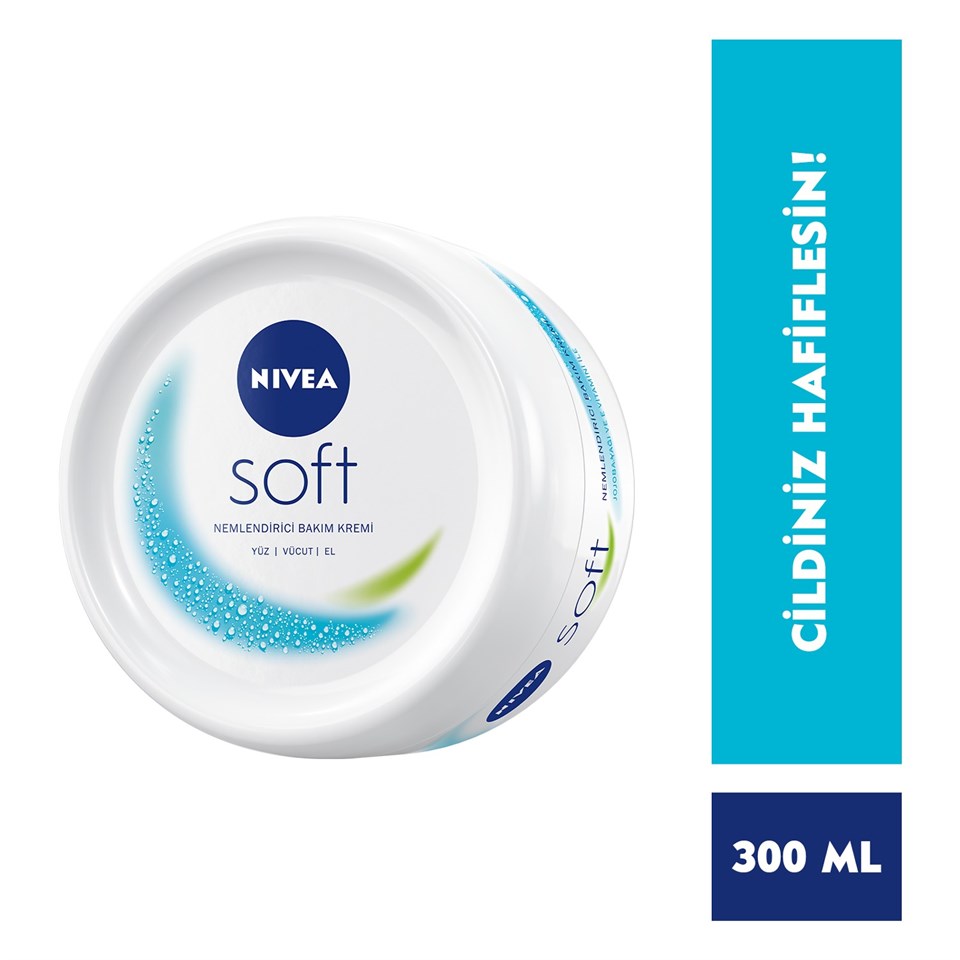 Nivea Soft Nemlendirici Bakım Kremi 300 ml
