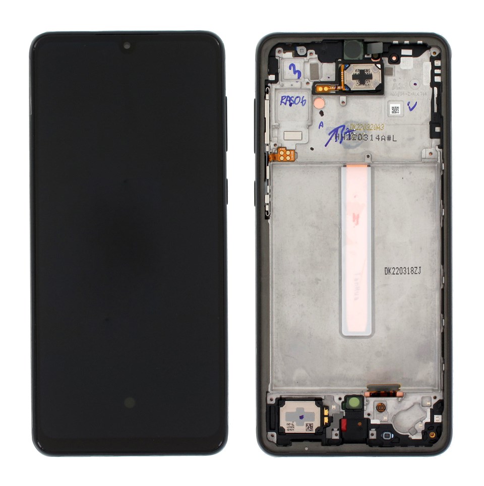 Samsung Galaxy A33 5g A336 Lcd Ekran Dokunmatik Siyah Servis Çıtalı Gh82-28144a