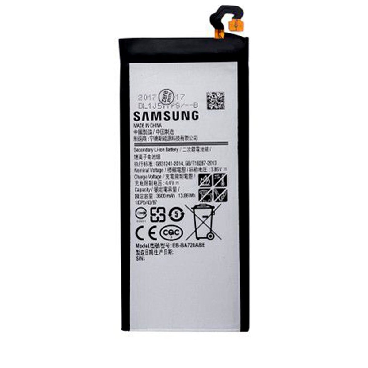 Samsung Galaxy A720 Batarya Pil Servis EB-BA720ABE