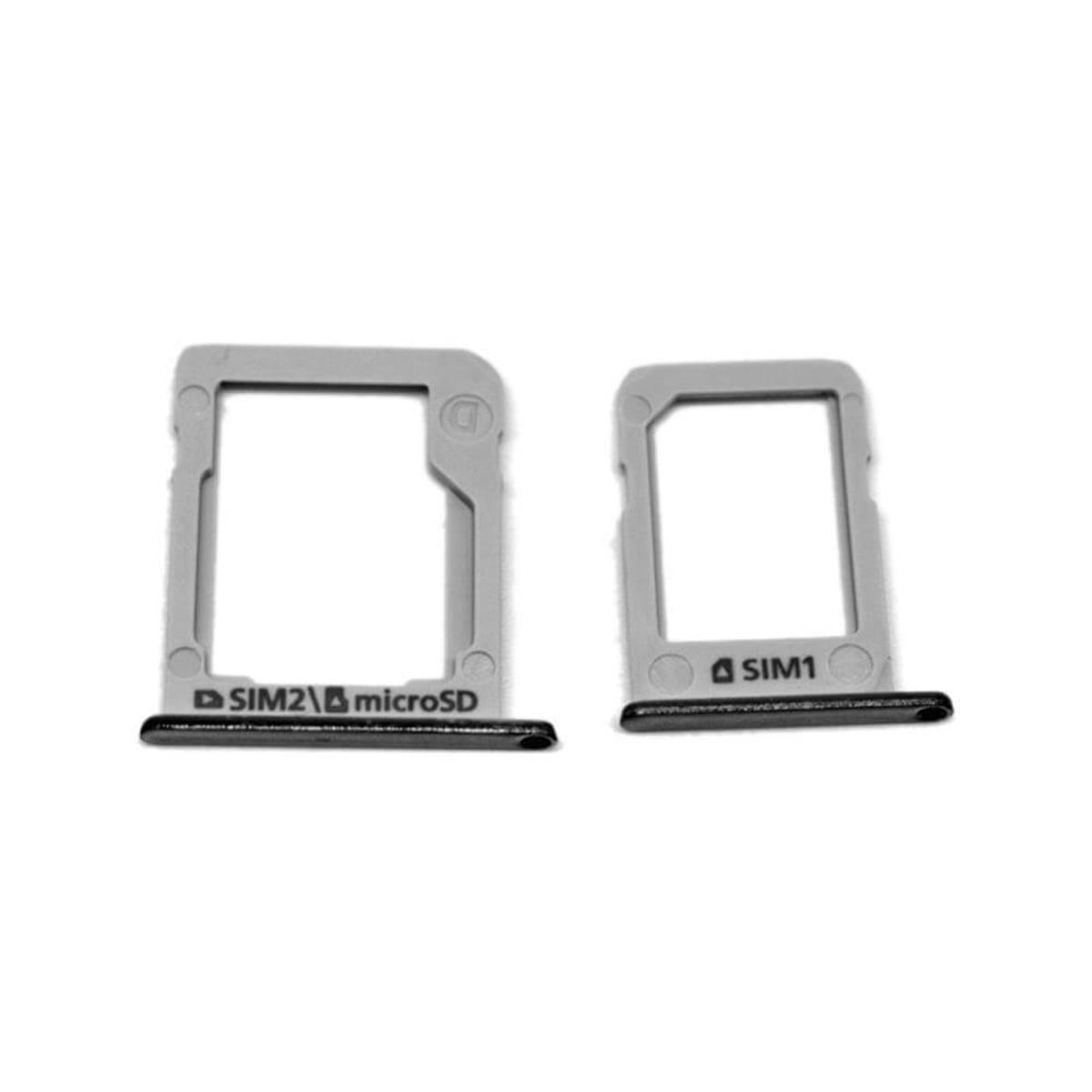 Samsung Galaxy E7 E700 Sim Kart Tepsisi Gümüş