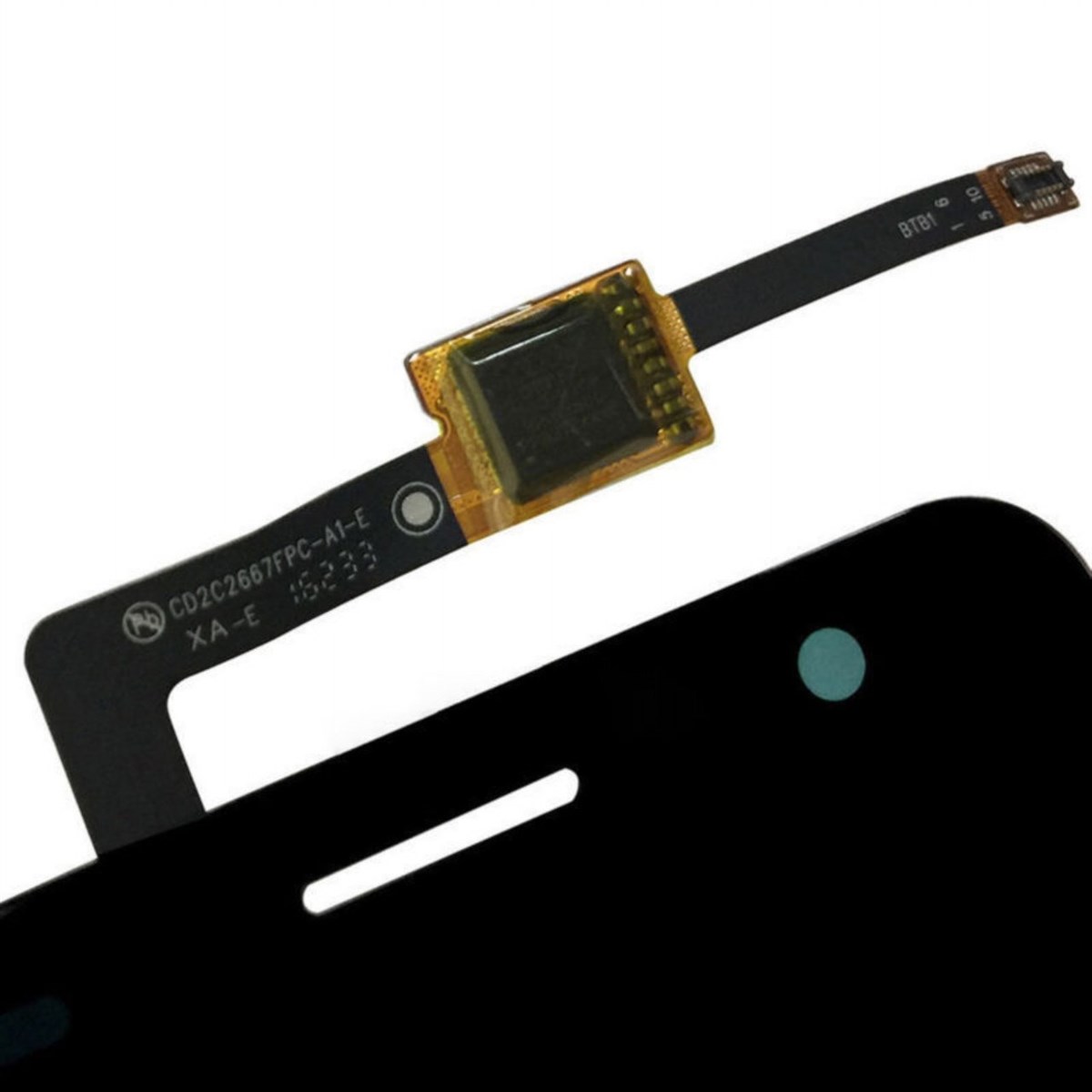 Zte Blade V7 Lcd Ekran Dokunmatik Siyah Çıtasız