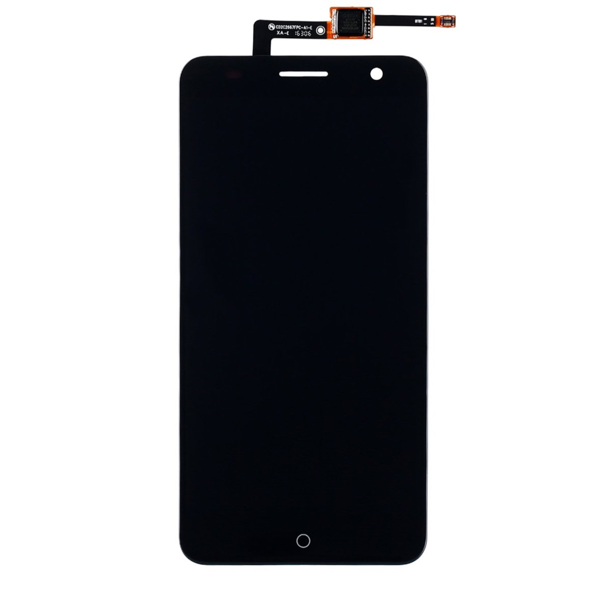 Zte Blade V7 Plus Lcd Ekran Dokunmatik Siyah Çıtasız