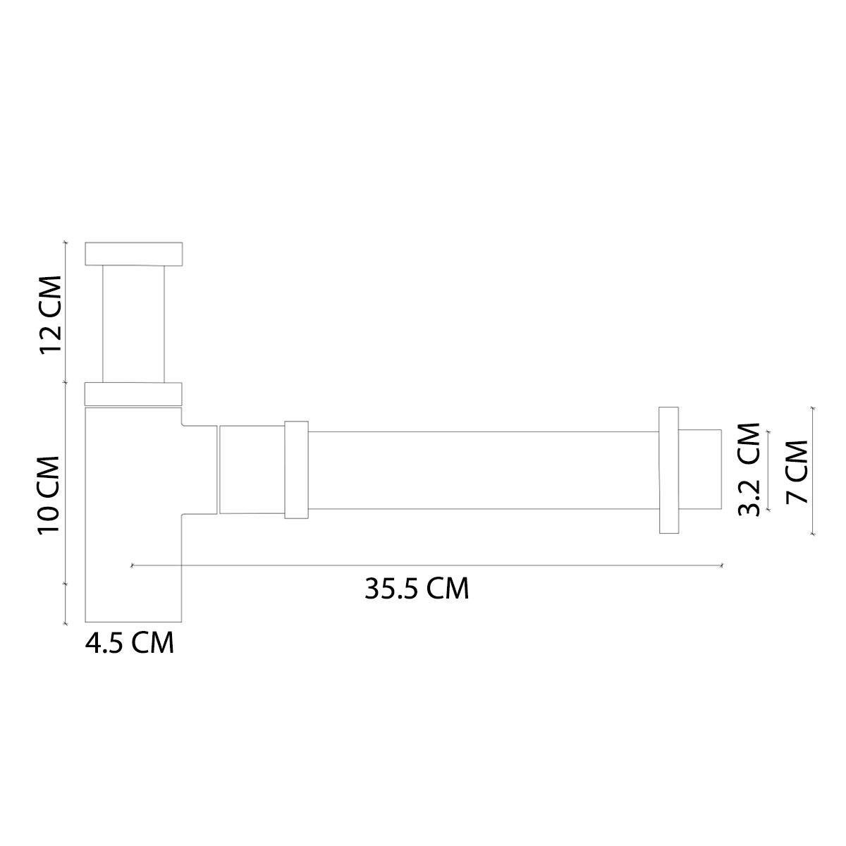 DP-101 Sifon Takımı Krom
