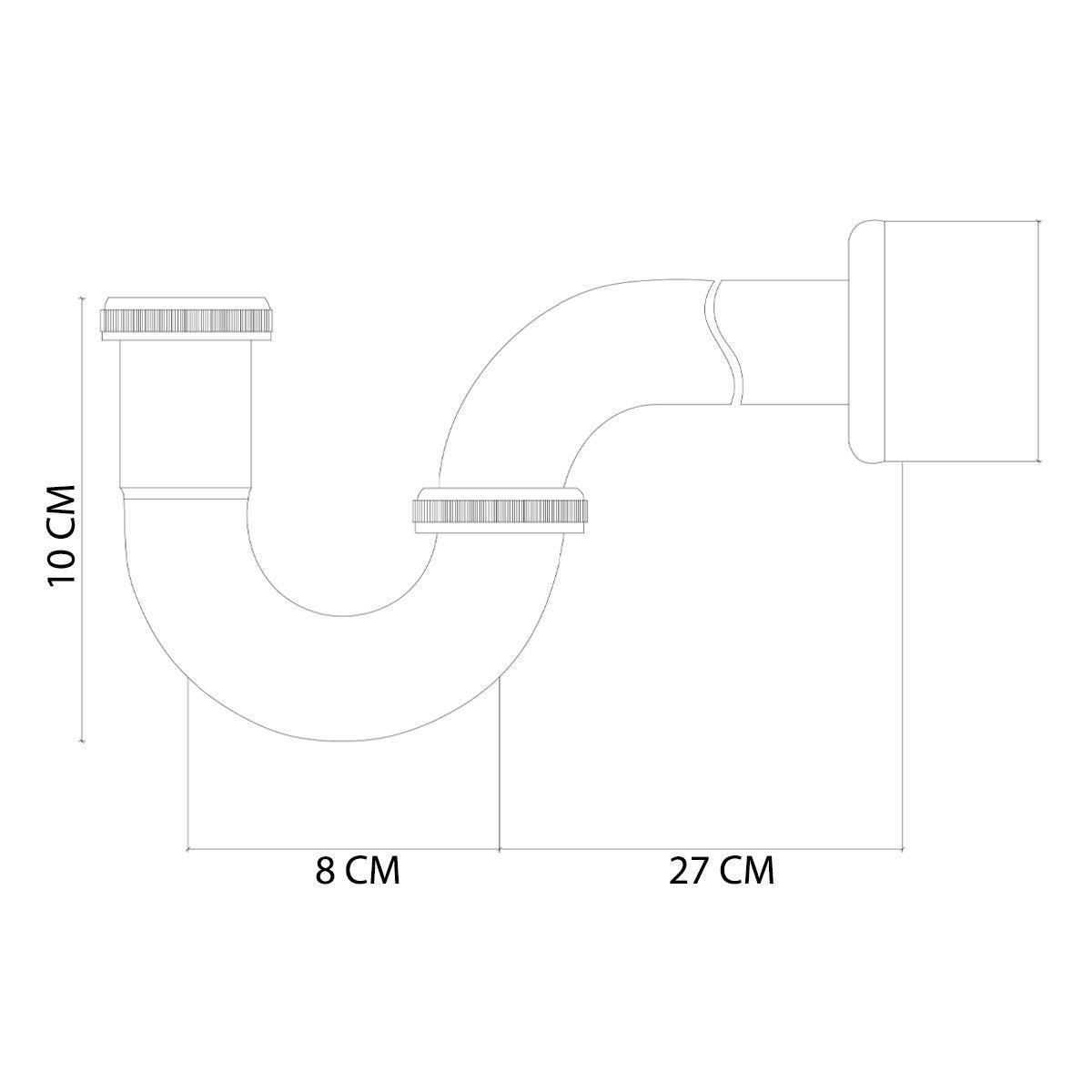 DP-201 Sifon Takımı Krom