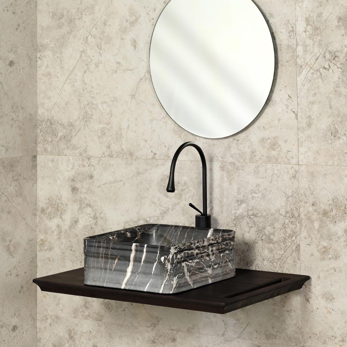 E-2105M4 Tezgah Üstü Porselen Lavabo