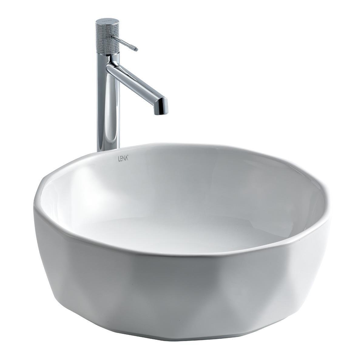 E-2110 Tezgah Üstü Porselen Lavabo