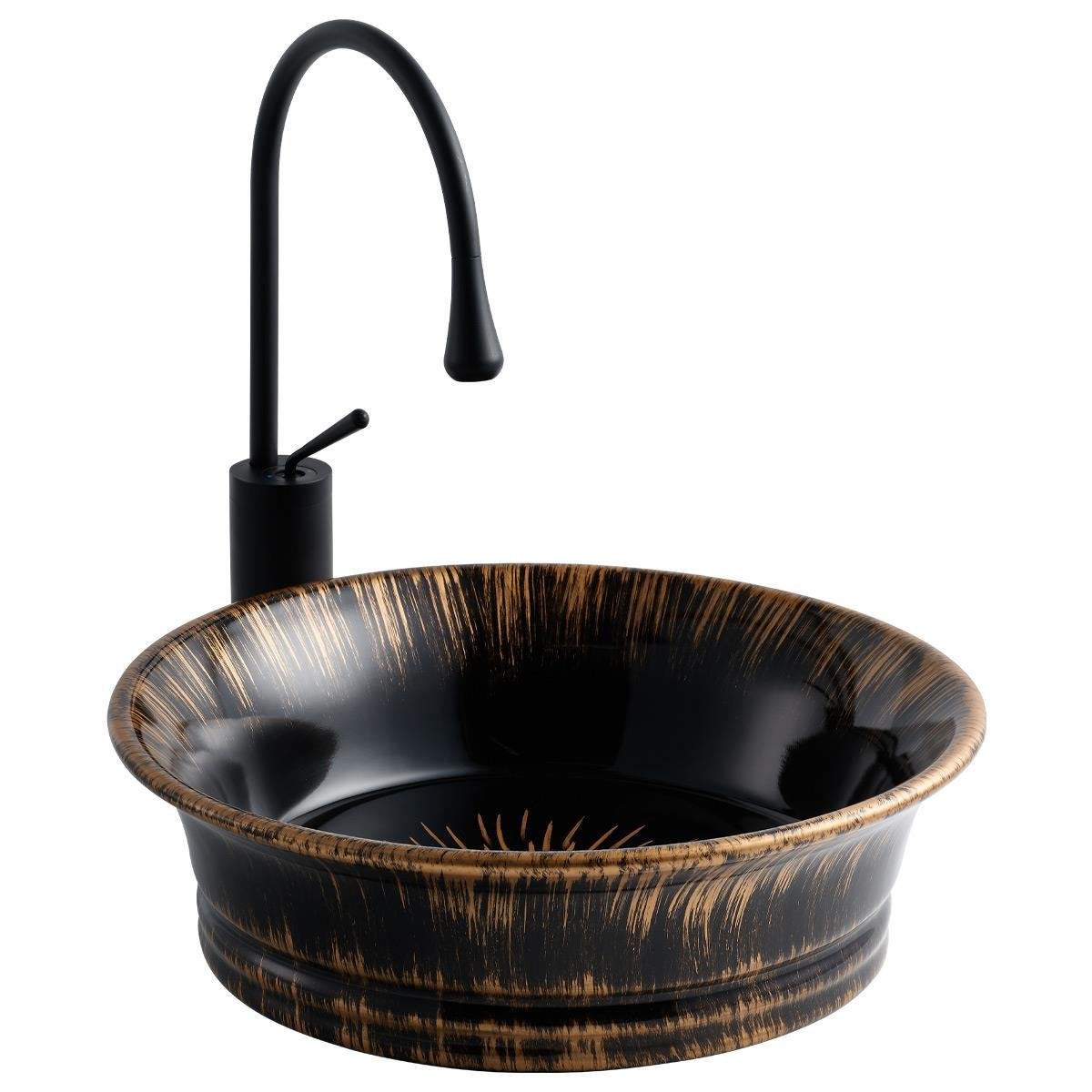 E-3011BR Tezgah Üstü Porselen Lavabo