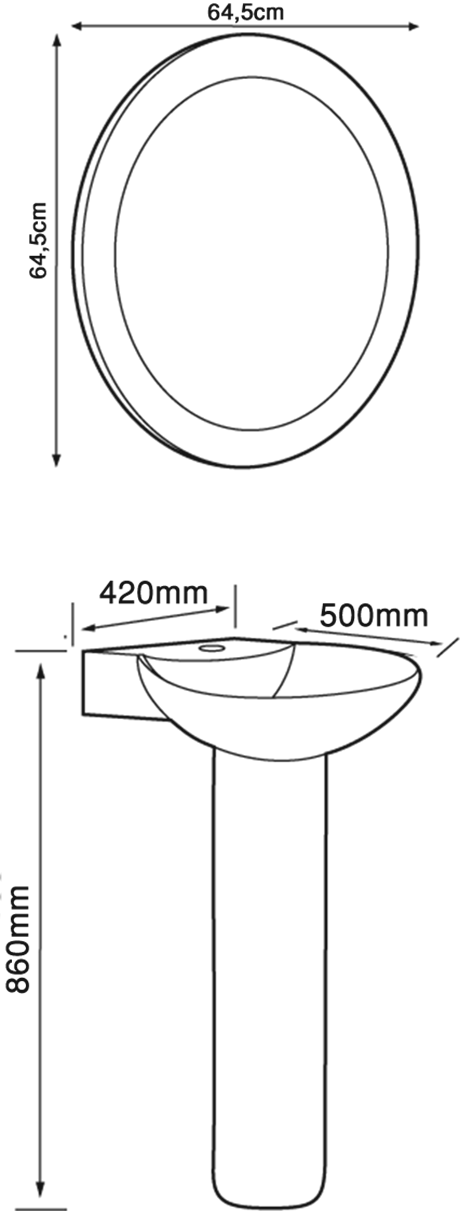 E-307 Monoblok ve Ayna