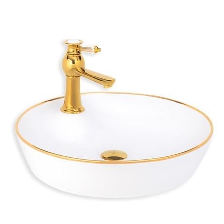 E-4044A Tezgah Üstü Porselen Lavabo
