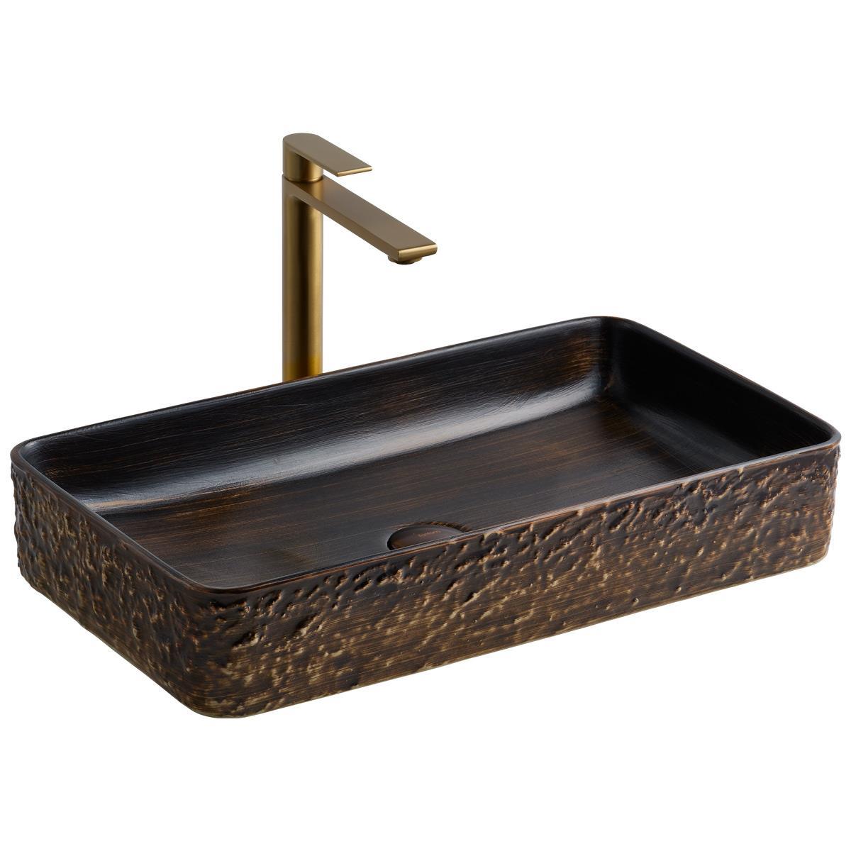 E-4061K Tezgah Üstü Porselen Lavabo