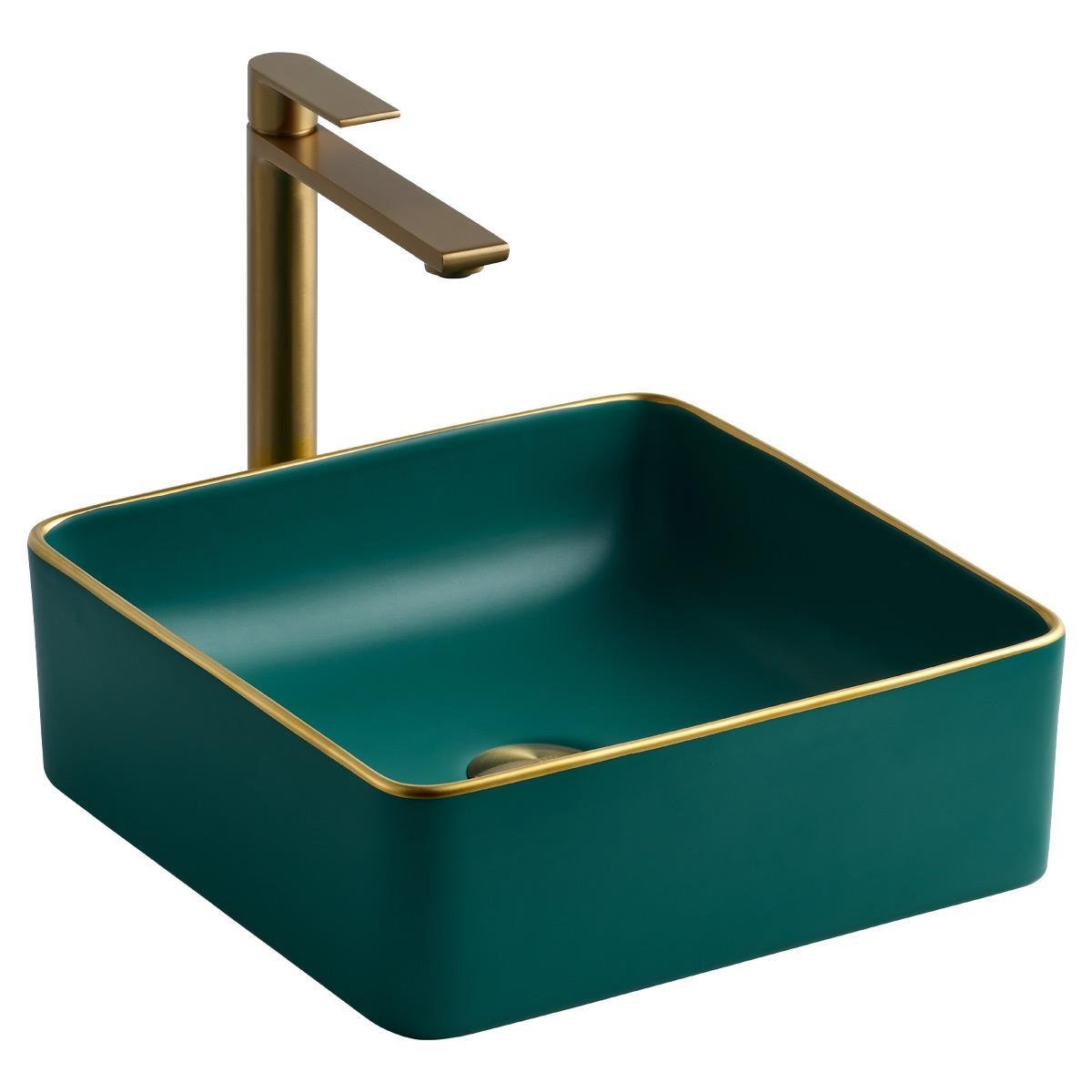E-4070Y Tezgah Üstü Porselen Lavabo