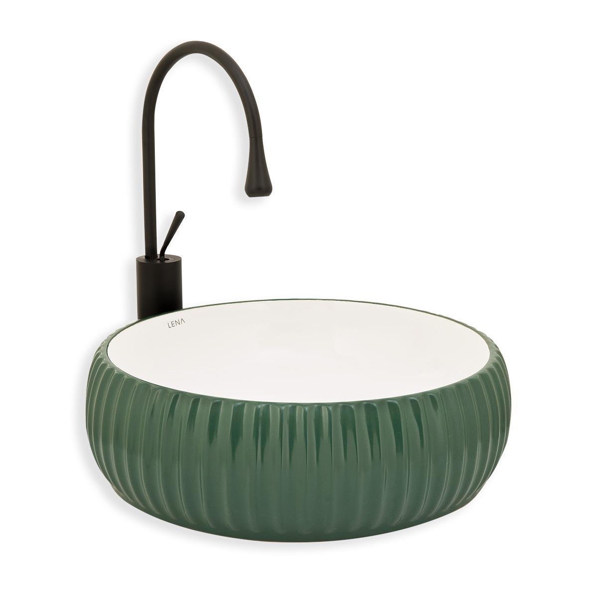 E-4161Y Tezgah Üstü Porselen Lavabo