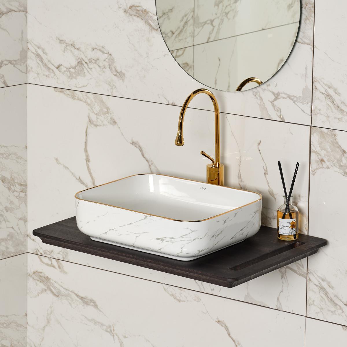 E-4619GM Tezgah Üstü Lavabo