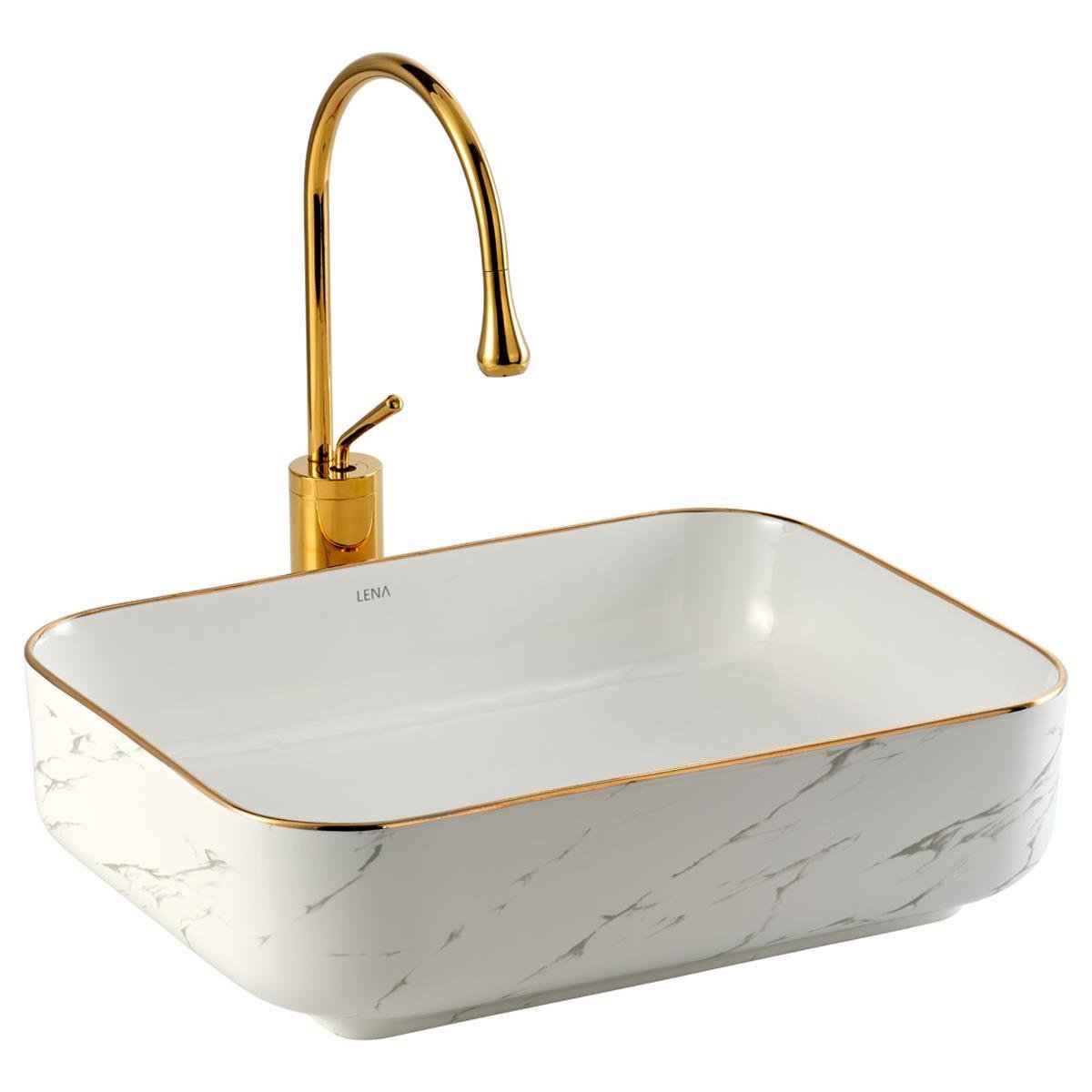 E-4619GM Tezgah Üstü Lavabo