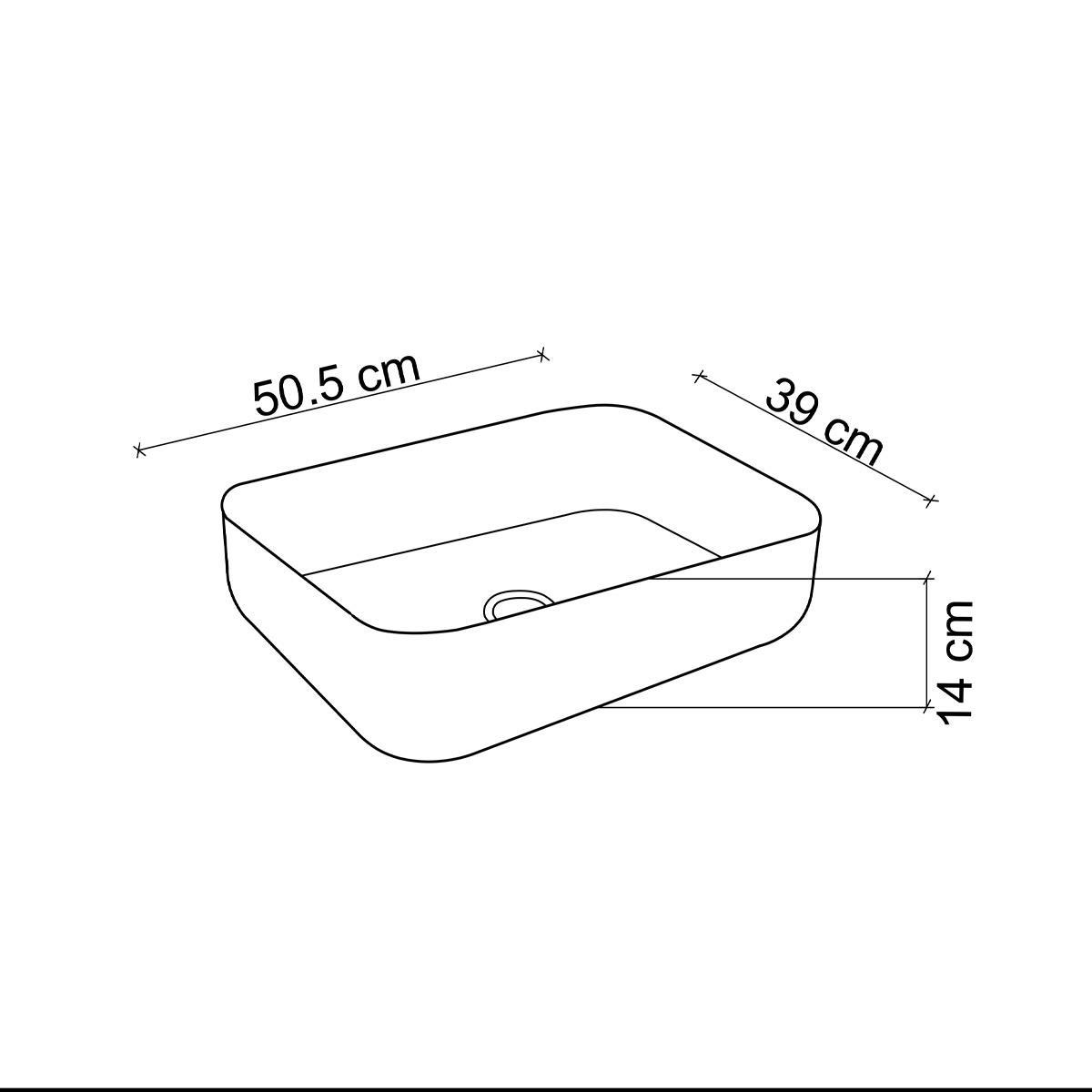 E-4619GM Tezgah Üstü Lavabo