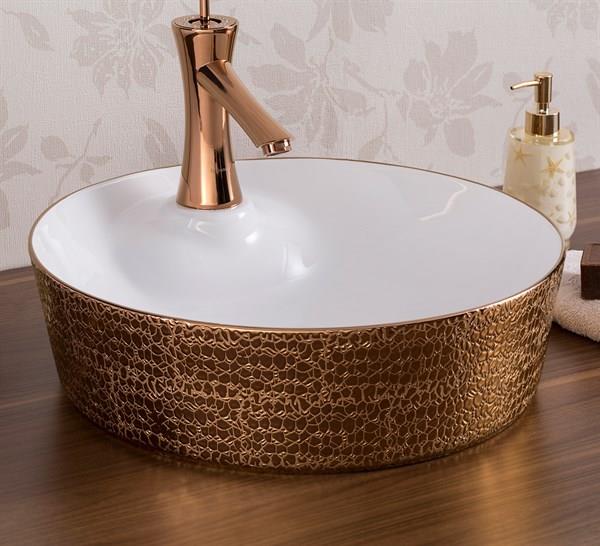 E-5001R Tezgah Üstü Porselen Lavabo