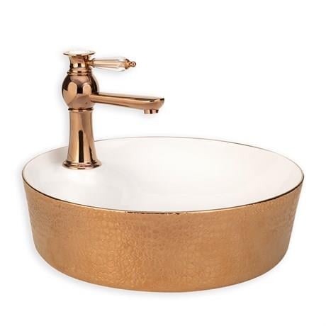 E-5001R Tezgah Üstü Porselen Lavabo