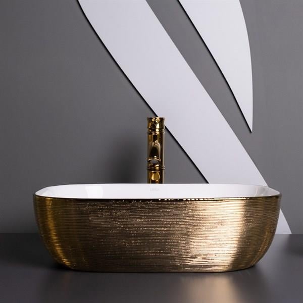 E-5003A Tezgah Üstü Porselen Lavabo