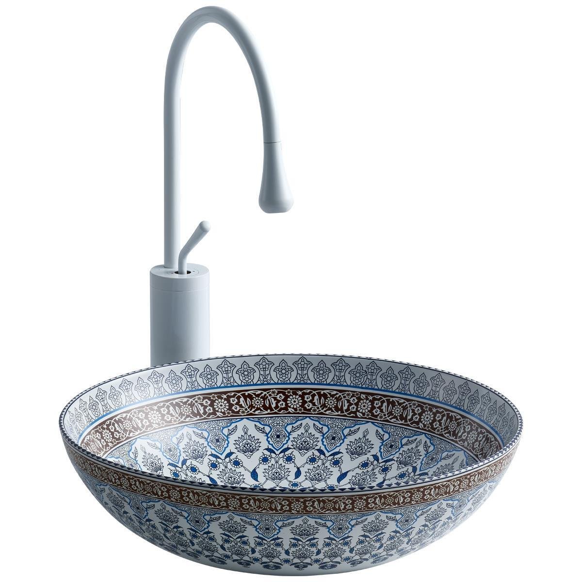 E-7029 Tezgah Üstü Porselen Lavabo