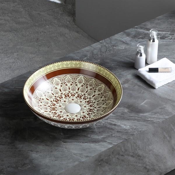 E-7030 Tezgah Üstü Porselen Lavabo