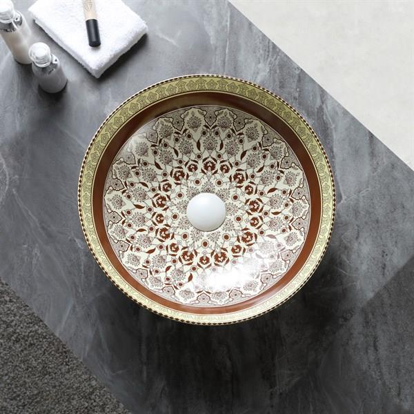 E-7030 Tezgah Üstü Porselen Lavabo