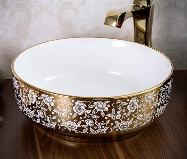 E-8115 Tezgah Üstü Porselen Lavabo