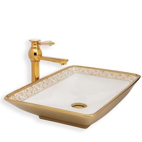 E-8121 Tezgah Üstü Porselen Lavabo