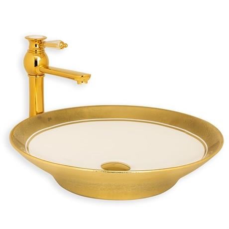 E-8134 Tezgah Üstü Porselen Lavabo