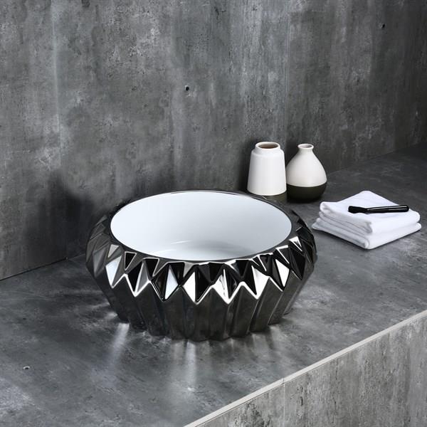 E-8233 Tezgah Üstü Porselen Lavabo