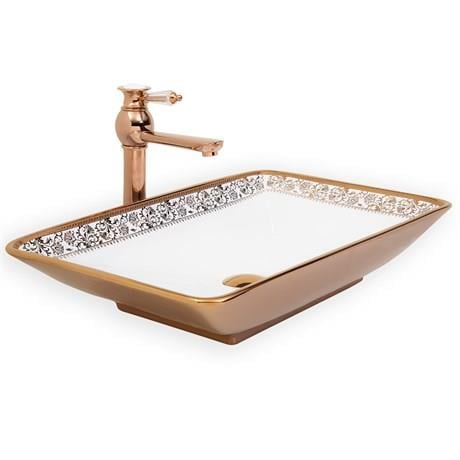 E-8321 Tezgah Üstü Porselen Lavabo