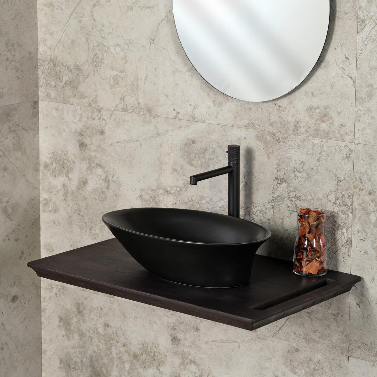 EH-4610MS Tezgah Üstü Porselen Lavabo