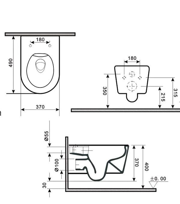 ET-302 Altın Klozet