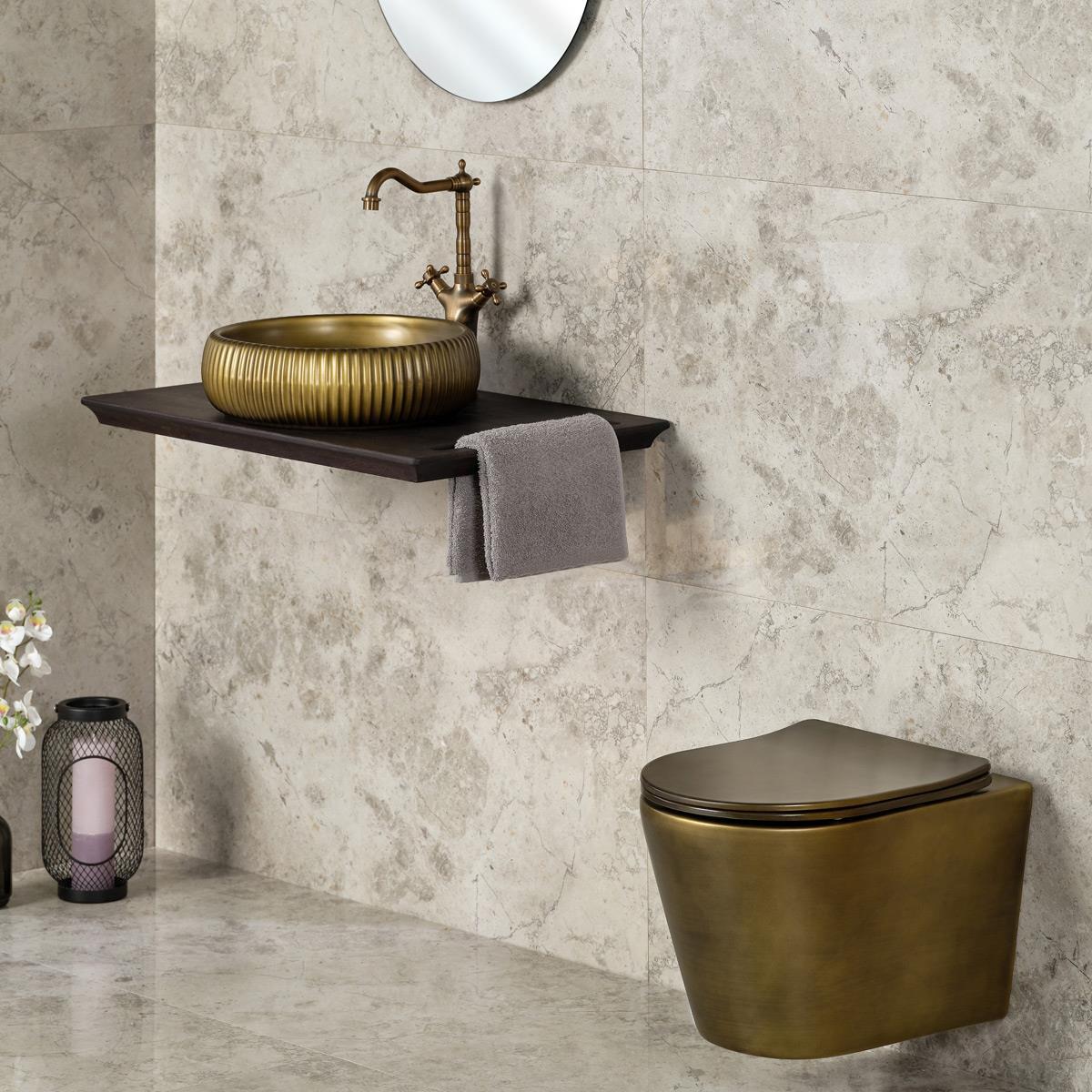 ET-H201BR Asma Klozet Bronz