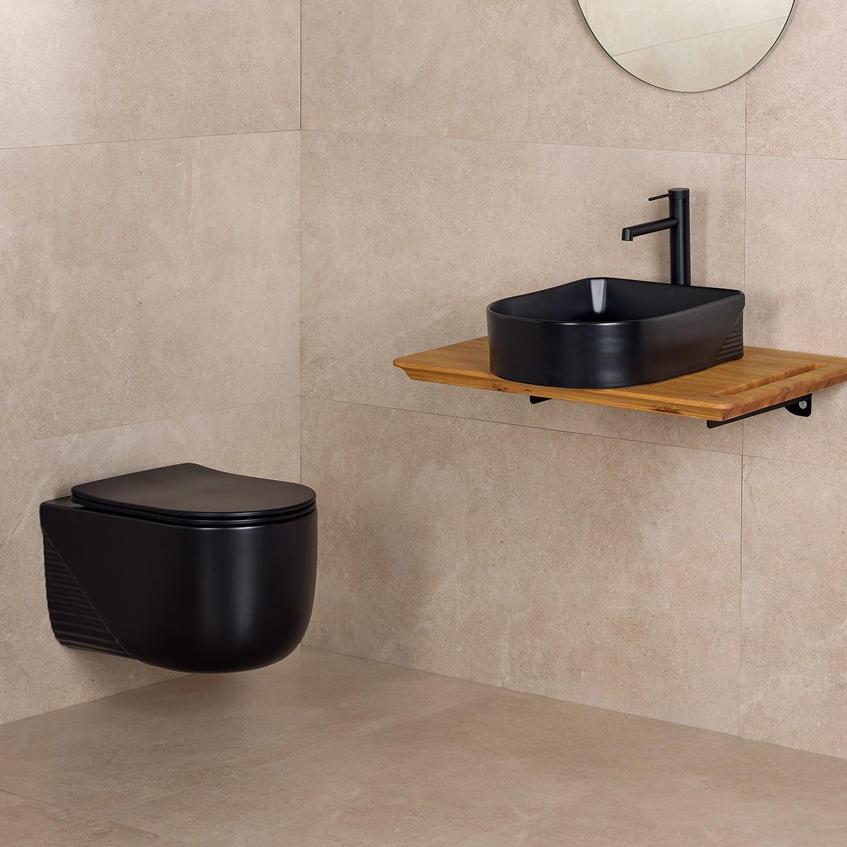 ET-H5110MS Asma Klozet Mat Siyah