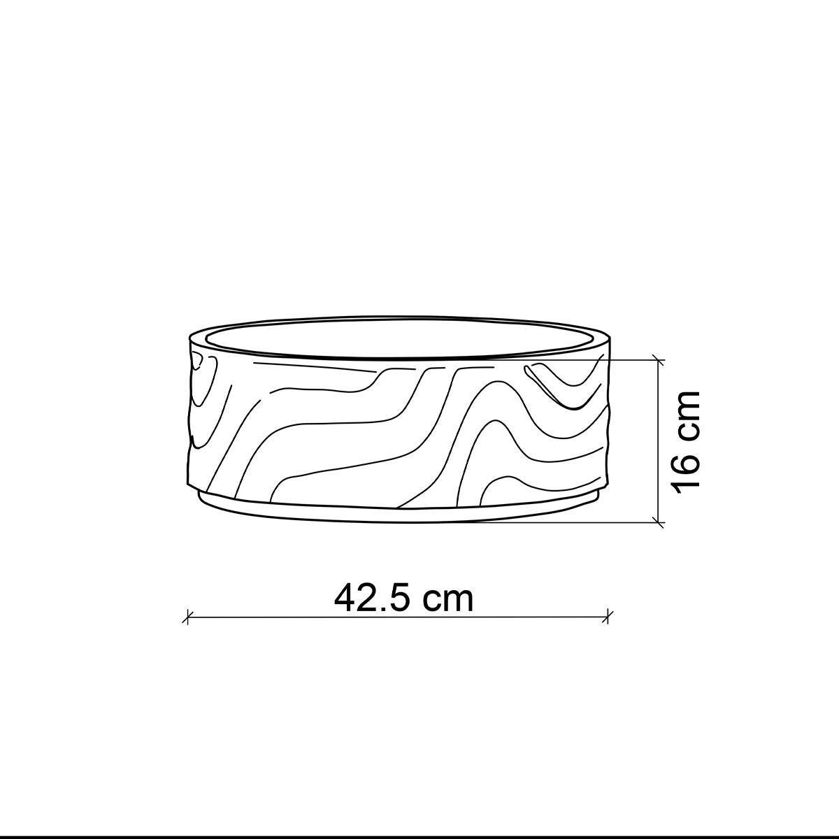 EY-4705 Tezgah Üstü Lavabo Beyaz