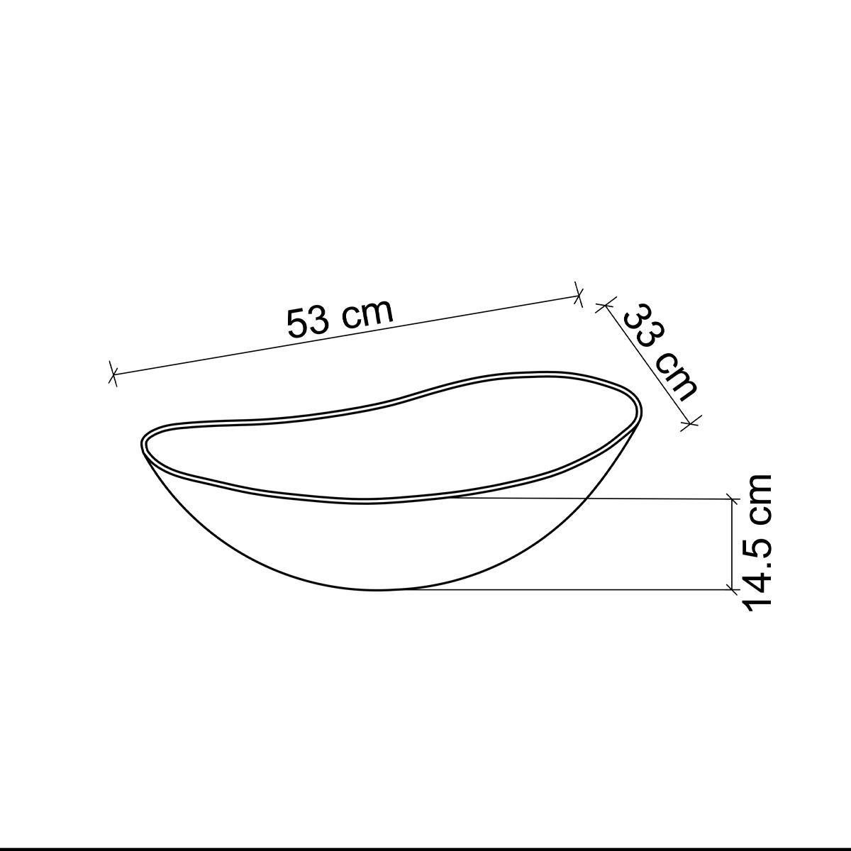 EY-8000MY Tezgah Üstü Lavabo Yeşil