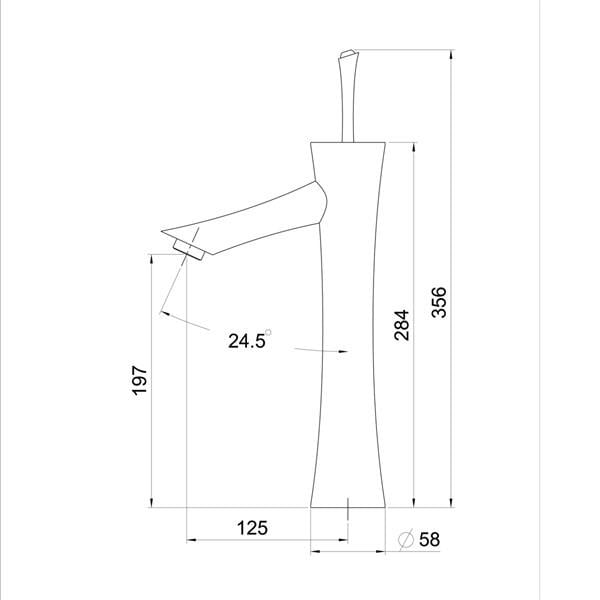 F-621 Krom Lavabo Bataryası