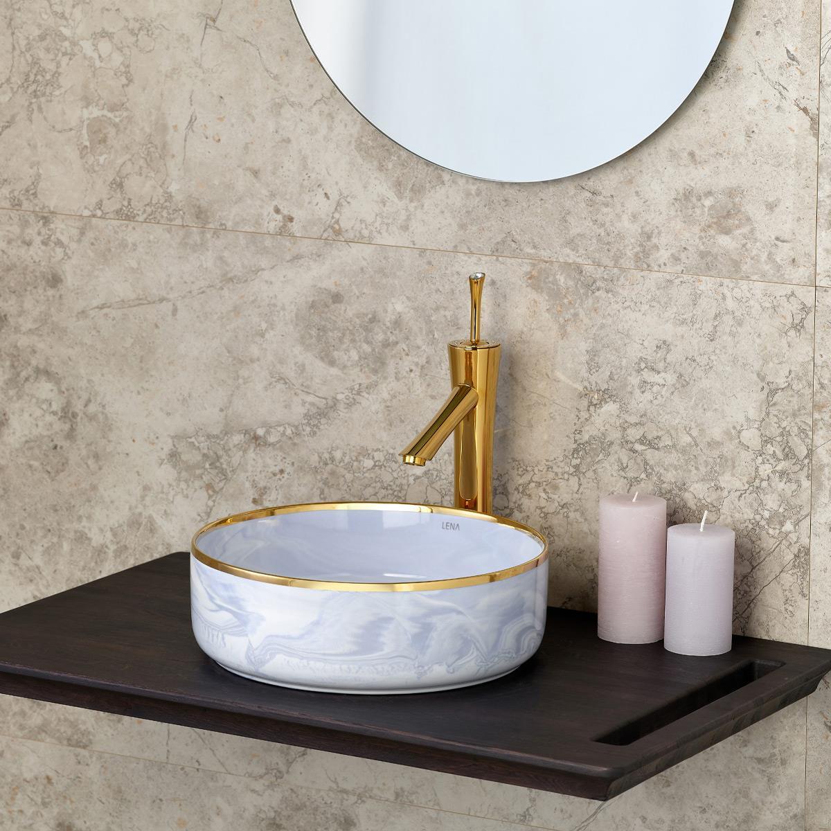 F-622 Gold Lavabo Bataryası