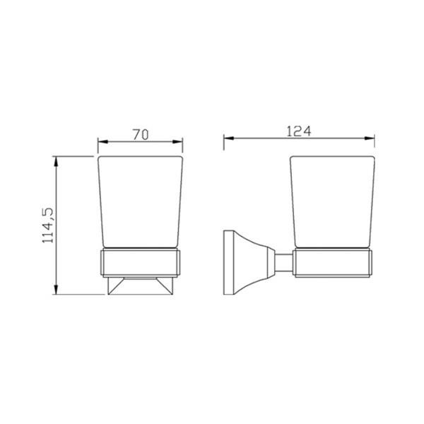 FC-20206 Altın Diş Fırçalığı