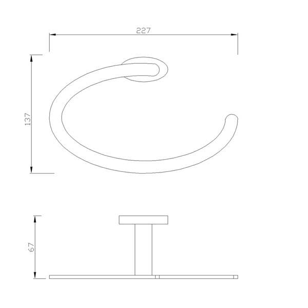 FC-40105 Krom Havluluk