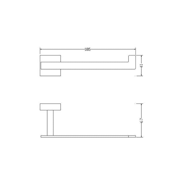 FC-50103 Krom Tuvalet Kağıtlığı