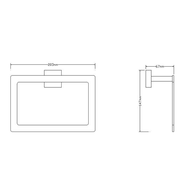 FC-50105 Krom Havluluk