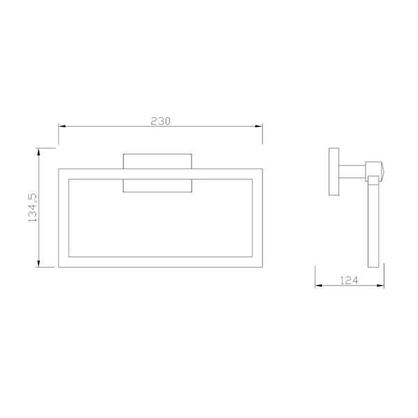 FC-60105 Krom Havluluk