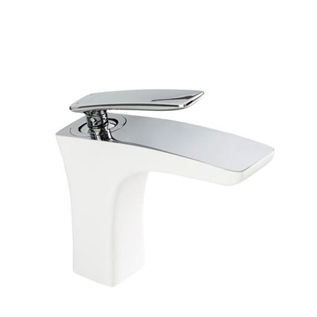 FG-1514 Krom & Beyaz Lavabo Bataryası