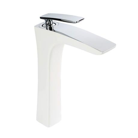 FG-1524 Krom & Beyaz Lavabo Bataryası