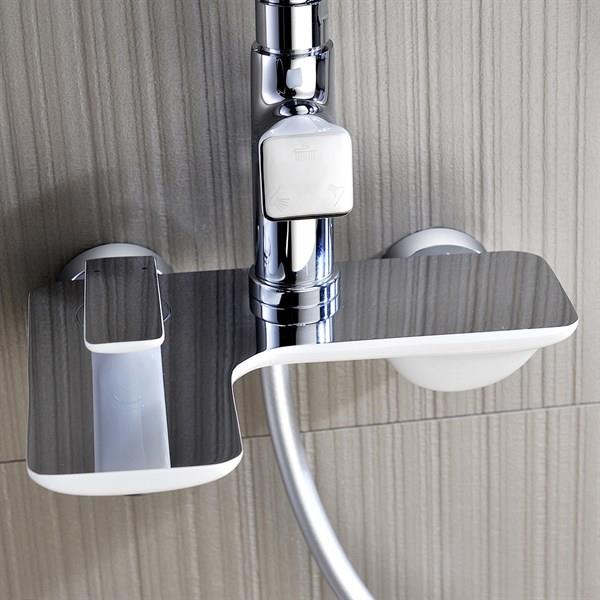 FG-1554 Krom & Beyaz Duş Ünitesi