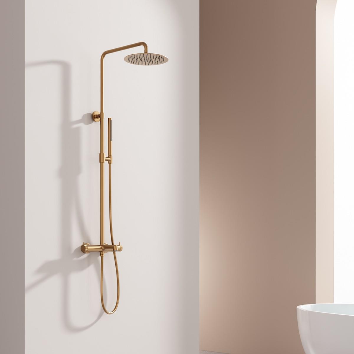 FJ-1053F Fırçalanmış Rose Duş Ünitesi