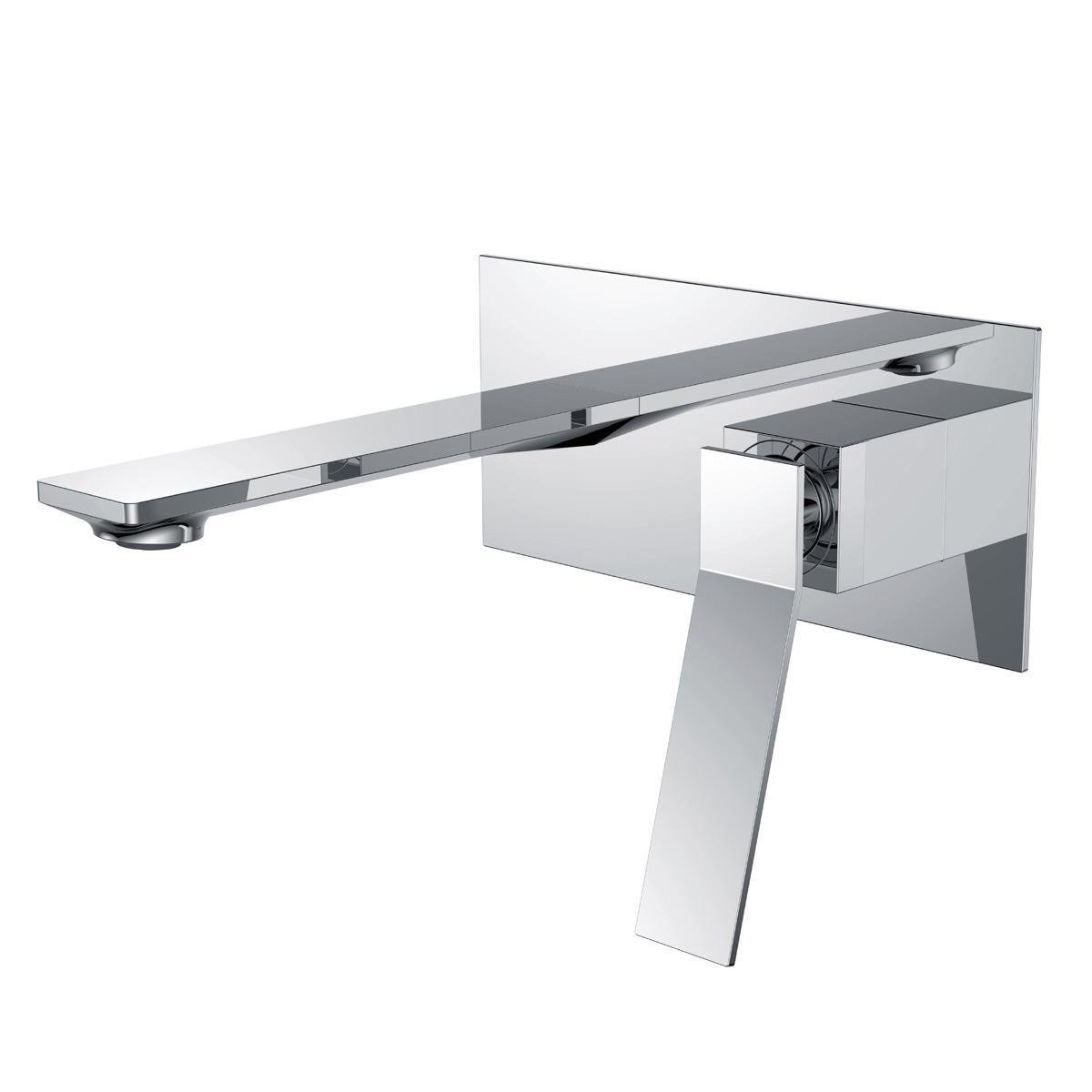 FJ-A3001 Krom Ankastre Lavabo Bataryası