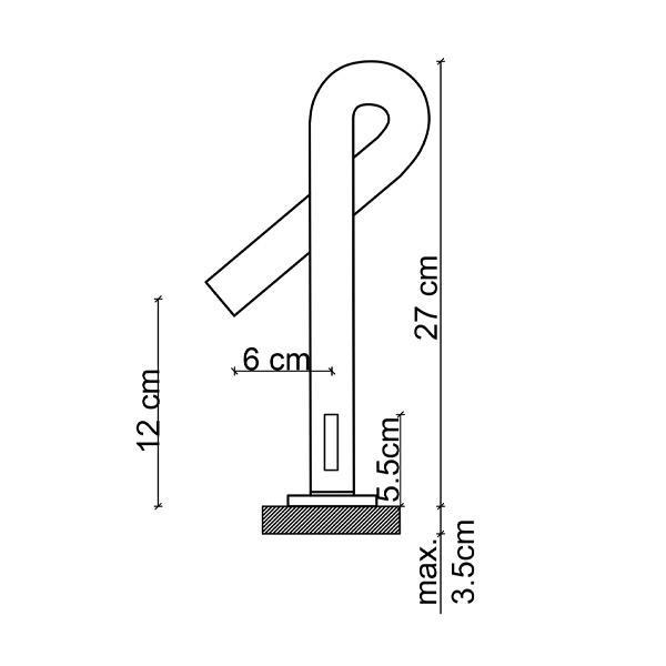 FK-6115 Mat Siyah Lavabo Bataryası